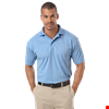 MENS IL-50 POLO NO POCKET  -  LIGHT BLUE 2 EXTRA LARGE SOLID