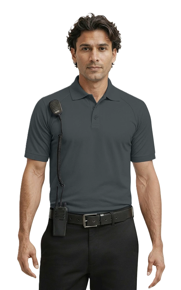 ADULT TACTICAL SHIRT  -  GRAPHITE 2 EXTRA LARGE SOLID