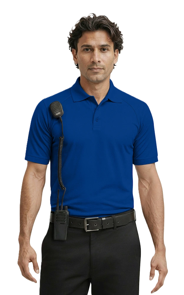 ADULT TACTICAL SHIRT  -  ROYAL 2 EXTRA LARGE SOLID