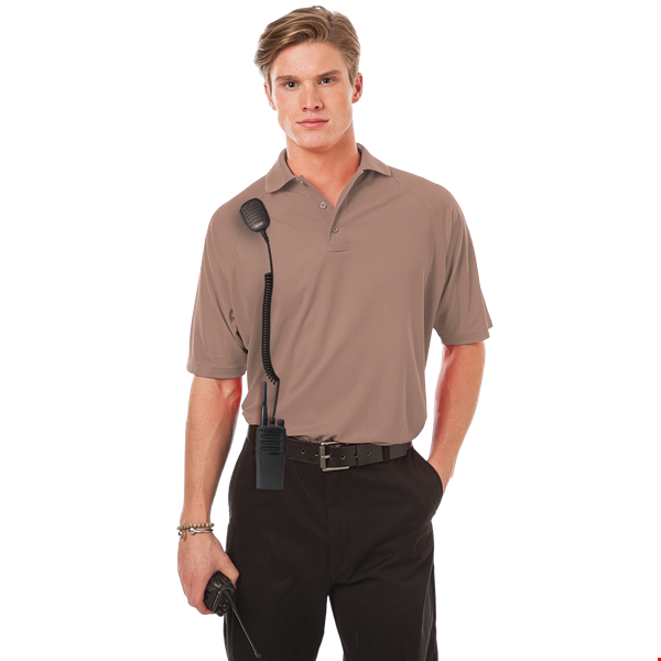 ADULT TACTICAL SHIRT  -  TAN 2 EXTRA LARGE SOLID