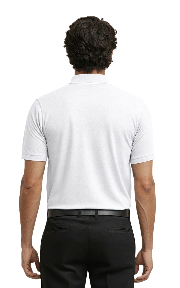 ADULT TACTICAL SHIRT  -  WHITE 2 EXTRA LARGE SOLID