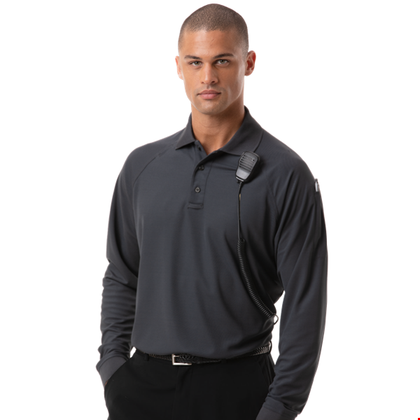 L/S ADULT TACTICAL SHIRT GRAPHITE 2 EXTRA LARGE SOLID