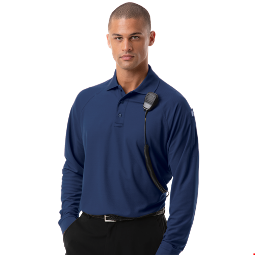 L/S ADULT TACTICAL SHIRT NAVY 2 EXTRA LARGE SOLID