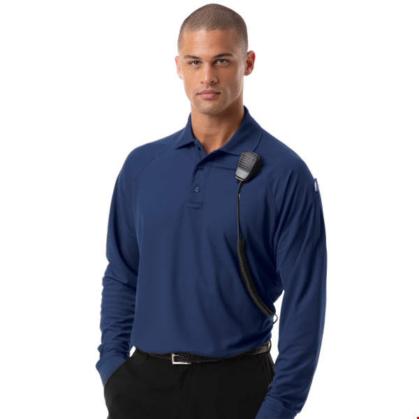 L/S ADULT TACTICAL SHIRT NAVY 2 EXTRA LARGE SOLID