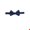 MENS TEFLON TREATED BOW TIE  -  NAVY ONE SIZE TIE SOLID