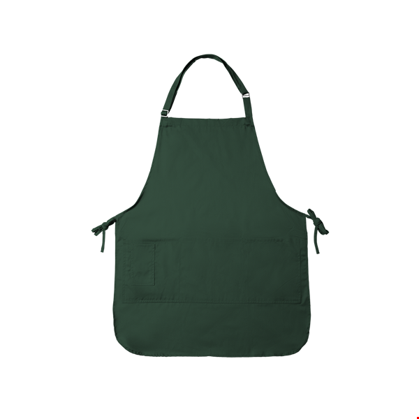 BIB APRON SCOTCHGARD  -  HUNTER ONE SIZE WAIST SOLID