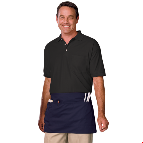 WAIST APRON TEFLON  -  NAVY ONE SIZE WAIST SOLID