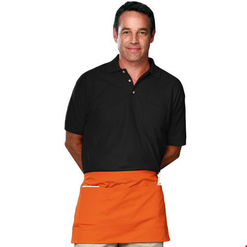 WAIST APRON TEFLON  -  ORANGE ONE SIZE WAIST SOLID