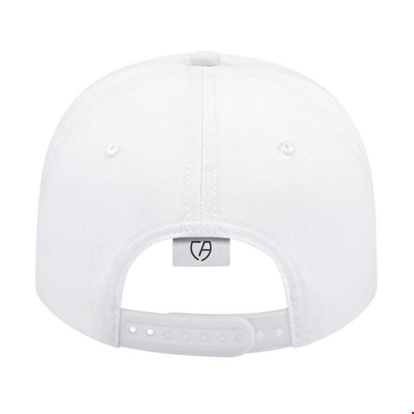 ORIGINAL POLY/COTTON SNAP BACK CAP WHITE YOUTH