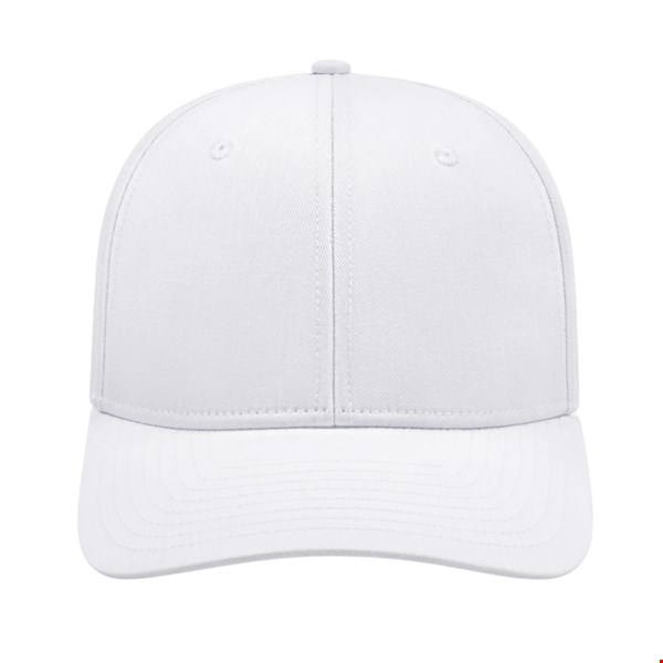 ORIGINAL POLY/COTTON SNAP BACK CAP WHITE YOUTH