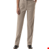 LADIES FLAT FRONT TEFLON TREATED TWILL PANTS  -  KHAKI LENGTH 28 WAIST 2