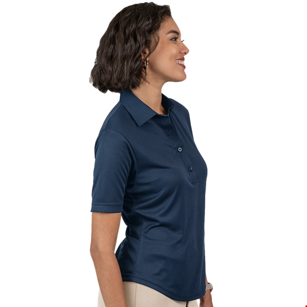 BONDED COLLAR POLO NAVY 2 EXTRA LARGE SOLID