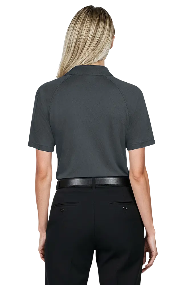 LADIES IL-50 TACTICAL POLO  -  GRAPHITE 2 EXTRA LARGE SOLID