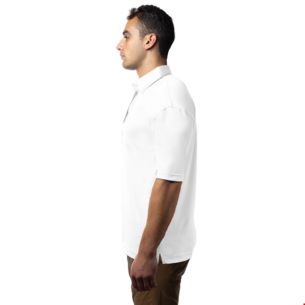 BONDED COLLAR POLO WHITE 2 EXTRA LARGE SOLID