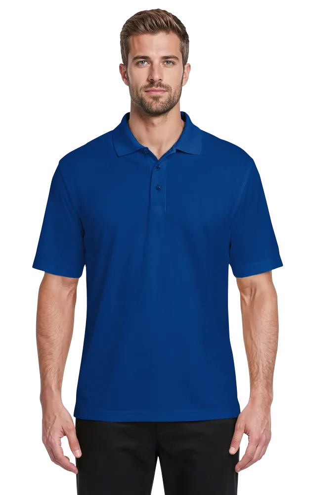 MENS ULTRA LUX POLO  -  ROYAL 2 EXTRA LARGE SOLID