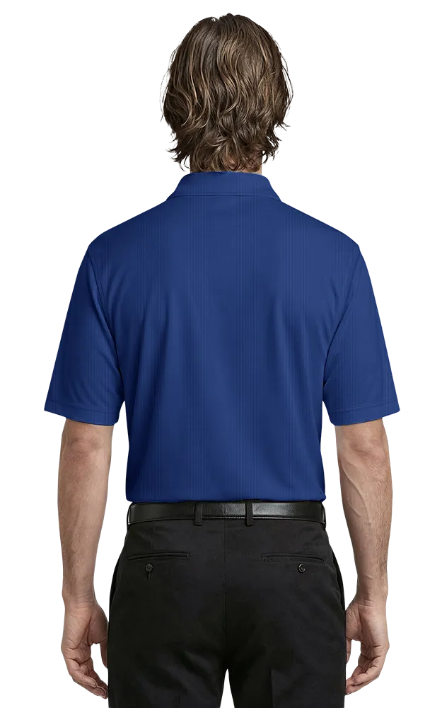 MEN'S NAILHEAD S/S POLO ### -  ROYAL 2 EXTRA LARGE TRIM WHITE