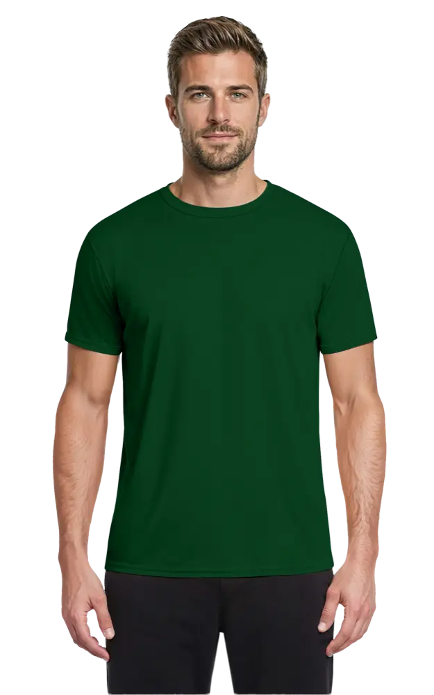 ADULT SOLID WICKING T   -  HUNTER 2 EXTRA LARGE SOLID