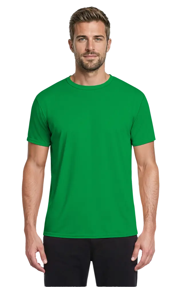 ADULT SOLID WICKING T   -  KELLY 2 EXTRA LARGE SOLID