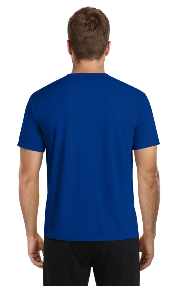 ADULT SOLID WICKING T   -  ROYAL 2 EXTRA LARGE SOLID