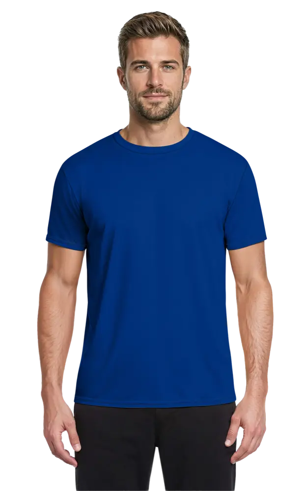 ADULT SOLID WICKING T   -  ROYAL 2 EXTRA LARGE SOLID
