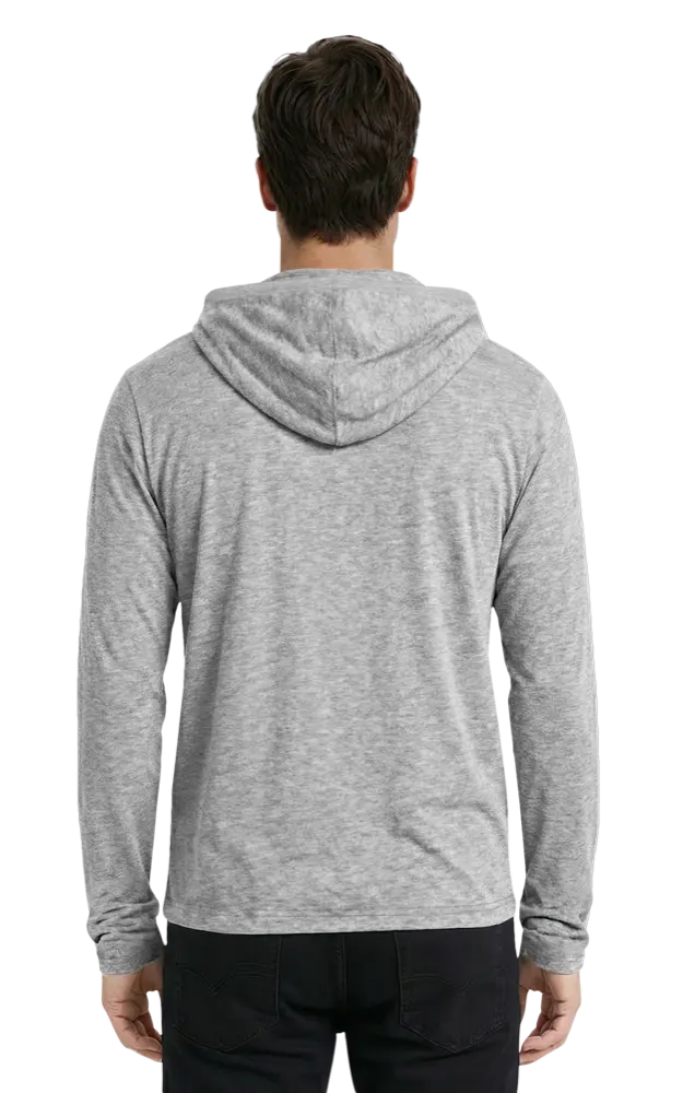 ADULT TRIBLEND PULLOVER HOODIE  -  LIGHT GREY 2 EXTRA LARGE SOLID