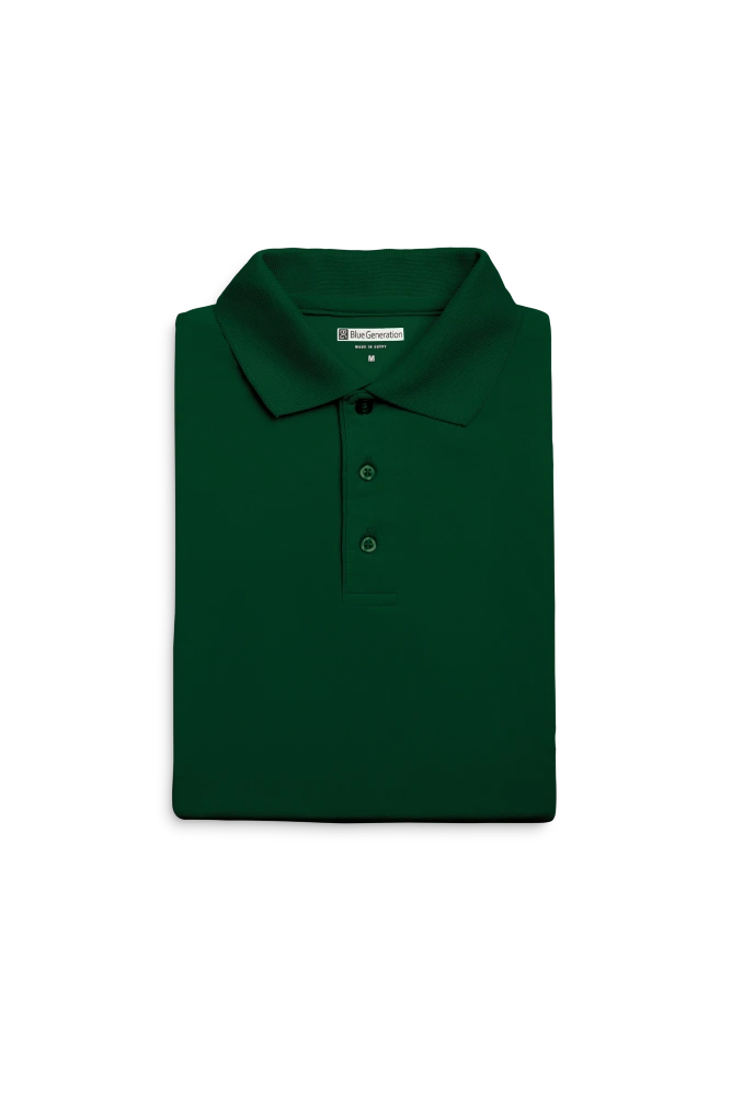 MENS AVENGER MICRO PIQUE S/S POLO HUNTER 2 EXTRA LARGE SOLID