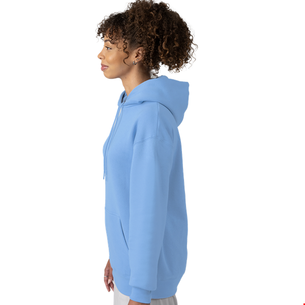 ADULT FLEECE PULLOVER HOODIE  -  CAROLINA BLUE 2 EXTRA LARGE SOLID