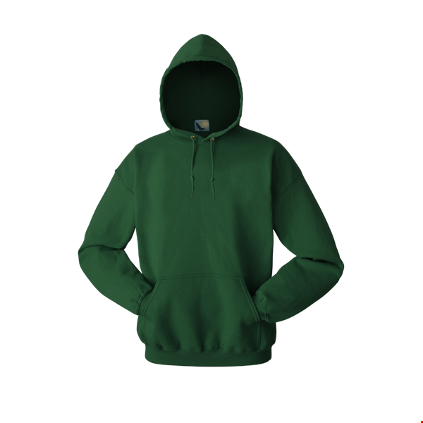 ADULT FLEECE PULLOVER HOODIE  -  HUNTER 2 EXTRA LARGE SOLID