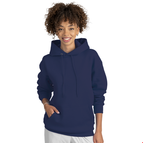 ADULT FLEECE PULLOVER HOODIE  -  NAVY 2 EXTRA LARGE SOLID