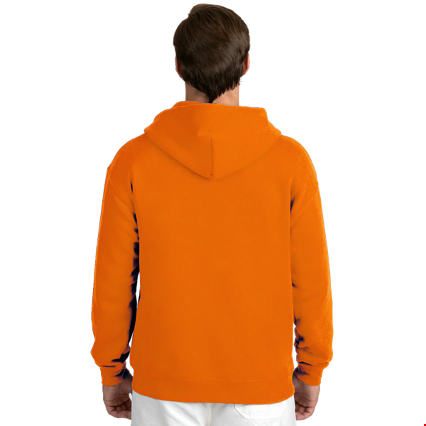 ADULT FLEECE PULLOVER HOODIE  -  ORANGE 2 EXTRA LARGE SOLID