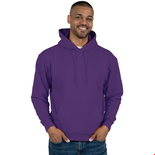 ADULT FLEECE PULLOVER HOODIE  -  TEAM PURPLE 2 EXTRA LARGE SOLID