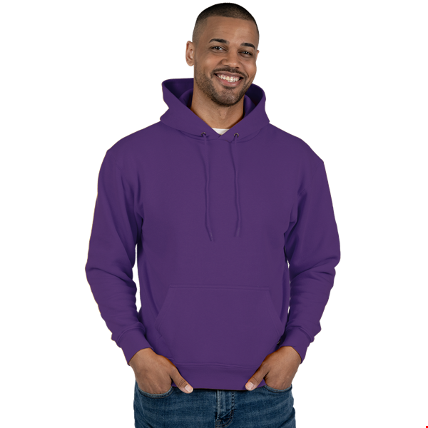 ADULT FLEECE PULLOVER HOODIE  -  TEAM PURPLE 2 EXTRA LARGE SOLID