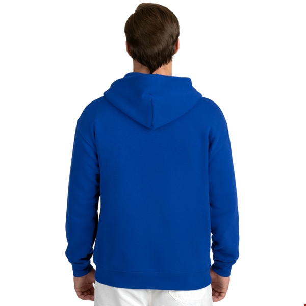 ADULT FLEECE PULLOVER HOODIE  -  ROYAL 2 EXTRA LARGE SOLID