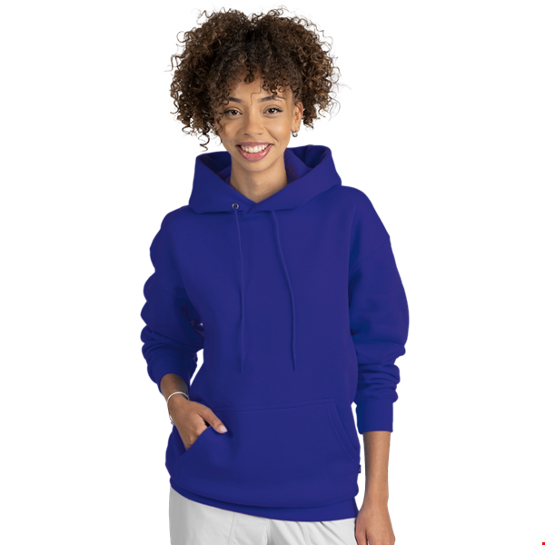 ADULT FLEECE PULLOVER HOODIE  -  ROYAL 2 EXTRA LARGE SOLID