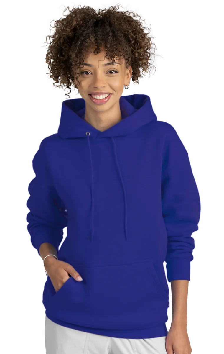 ADULT FLEECE PULLOVER HOODIE  -  ROYAL SMALL SOLID