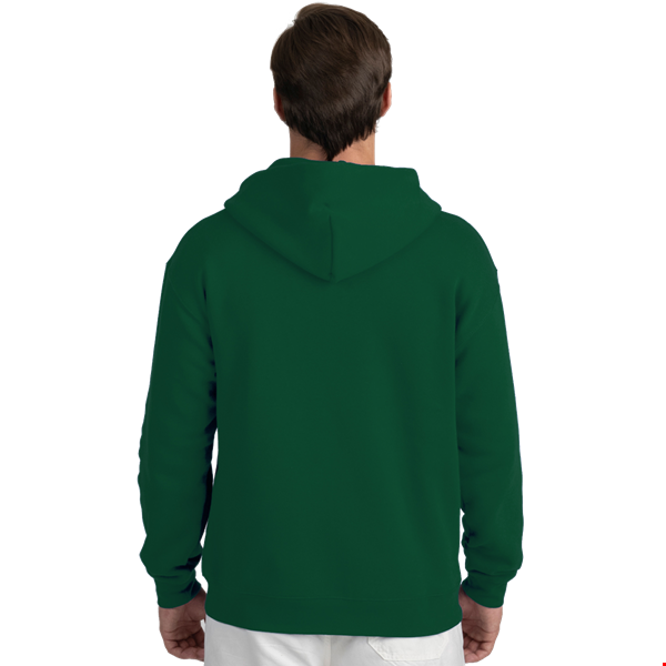 ADULT FLEECE ZIP FRONT HOODIE  -  HUNTER 2 EXTRA LARGE SOLID