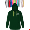 CUSTOM DRAWSTRING ZIP-UP HOODIE HUNTER 2 EXTRA LARGE SOLID