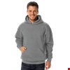 ADULT FLEECE PULL OVER HOODIE DARK HEATHER GREY 2 EXTRA LARGE SOLID