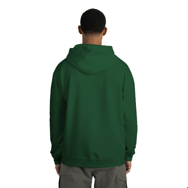 ADULT FLEECE PULL OVER HOODIE HUNTER 2 EXTRA LARGE SOLID