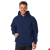 ADULT FLEECE PULL OVER HOODIE NAVY 2 EXTRA LARGE SOLID