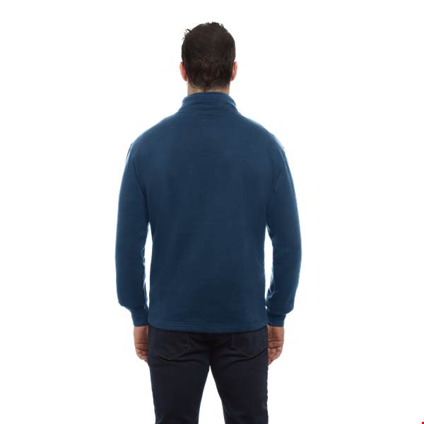 1/4 ZIP WESTPORT PULL OVER ESSENTIAL FLEECE NAVY 2 EXTRA LARGE SOLID
