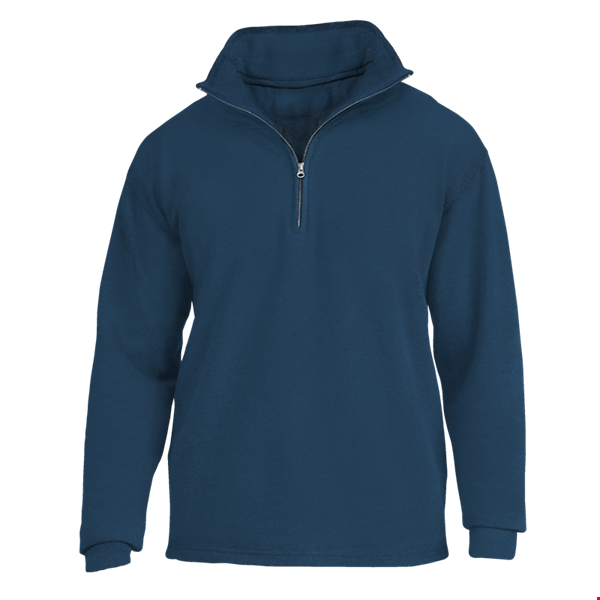 1/4 ZIP WESTPORT PULL OVER ESSENTIAL FLEECE NAVY 2 EXTRA LARGE SOLID