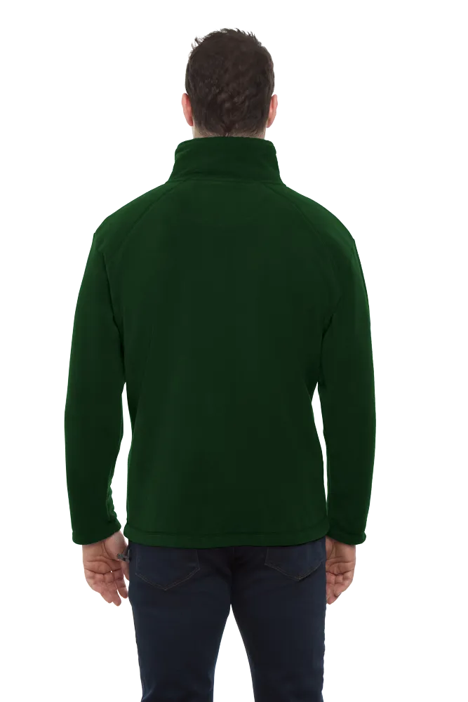 MENS POLAR FLEECE JACKET  -  HUNTER 2 EXTRA LARGE SOLID