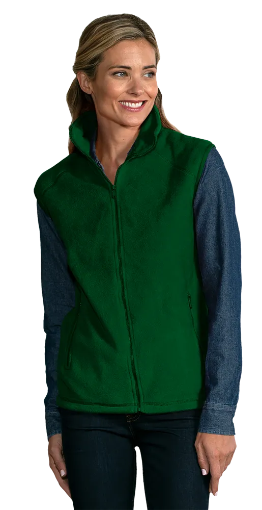 ADULT POLAR FLEECE SLEEVELESS VEST  -  HUNTER 2 EXTRA LARGE SOLID