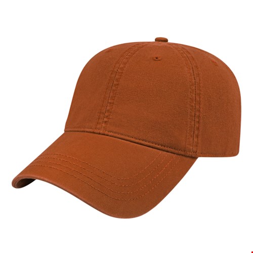 RELAXED GOLF CAP BURNT ORANGE ONE SIZE FITS MOST